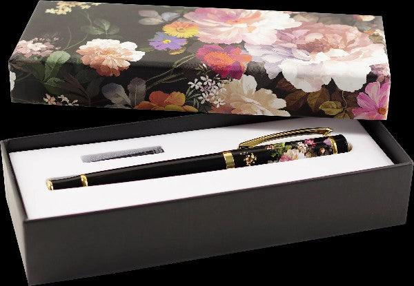 Peter Pauper Fountain Pen | Midnight Floral