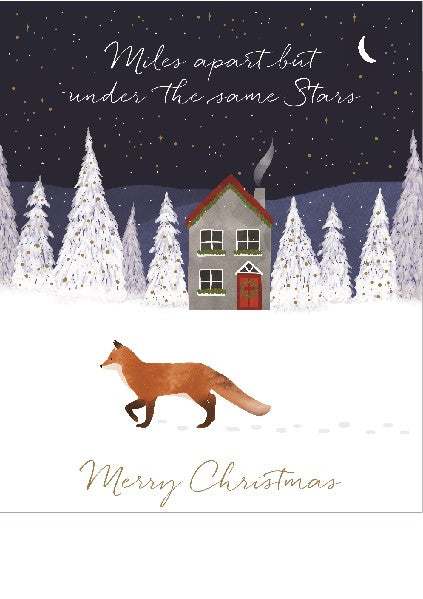Miles Apart Christmas Card