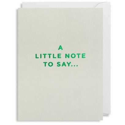 A Little Note to Say - 4864