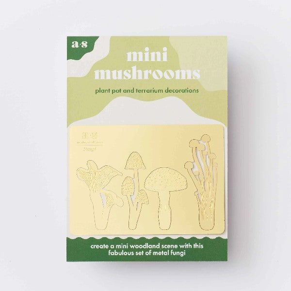 Mini Mushrooms Houseplant Decorations