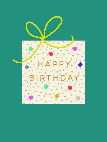 Mini Gift Birthday Card