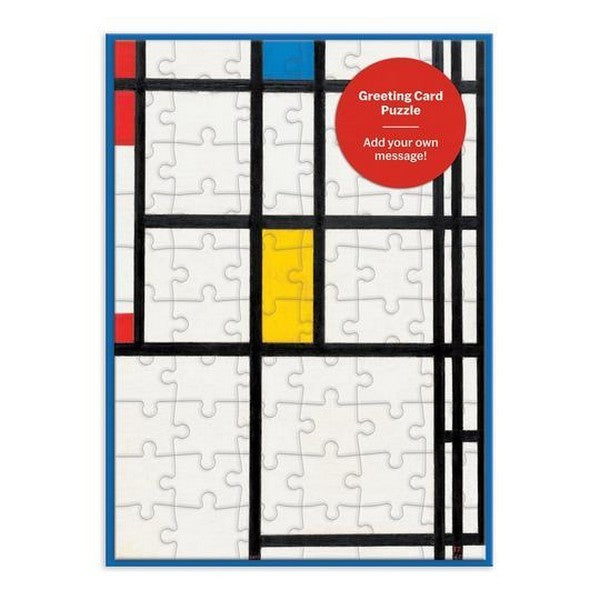 Moma Modrian - Puzzle Card