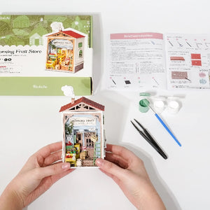 DIY Miniature House Kit | Morning Fruit Store