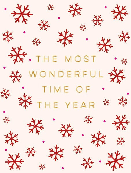 Most Wonderful Time Of The Year Mini Christmas Card
