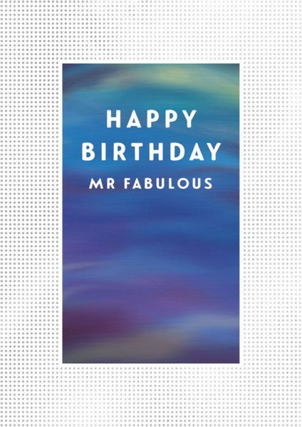 Mr. Fabulous Birthday Card