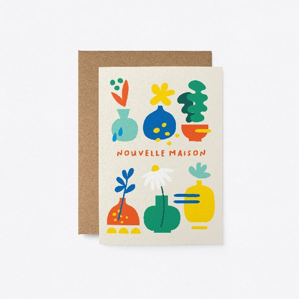 Nouvelle Maison French New Home Card