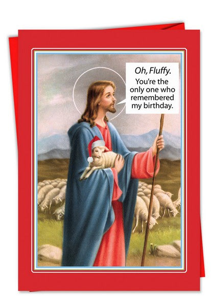 Oh Fluffy | Christmas Card