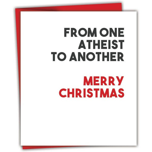 From One Atheist to Another Holiday Card