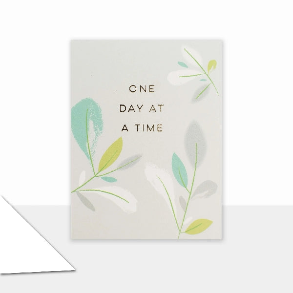 One Day At A Time Sympathy Card