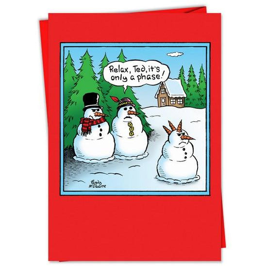 Only A Phase Christmas Card