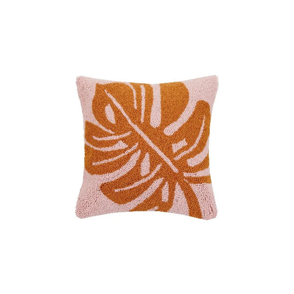 PEKING PILLOW HOOK ORANGE PINK LEAF