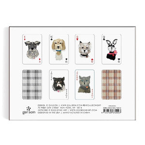 Galison Playing Cards Set | Paper Dogs