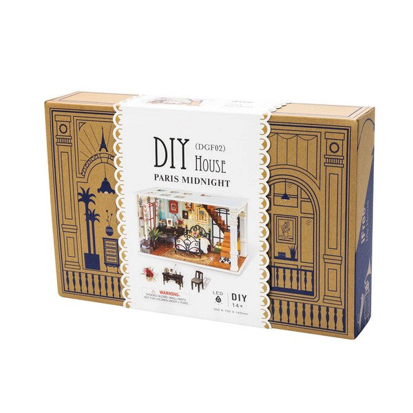 DIY Miniature House Kit | Paris Bedroom