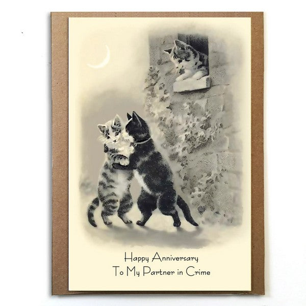 Partner In Crime Anniversary Card