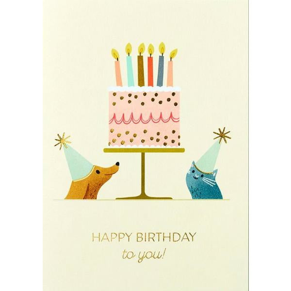 Party Pets Birthday Card