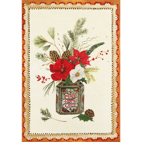 Peace Hope Love Holiday Boxed Cards