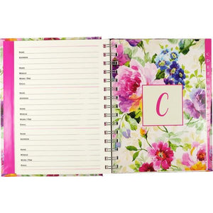 Peony Garden - Large Address Book