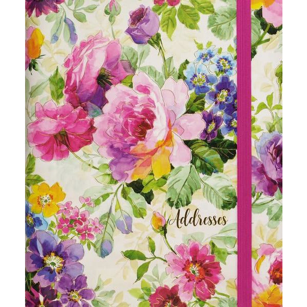 Peony Garden - Large Address Book