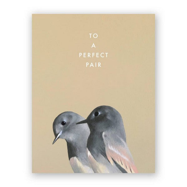 A Perfect Pair Wedding Card