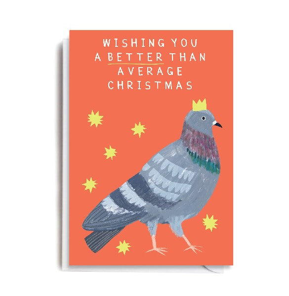 Pigeon Holiday Card