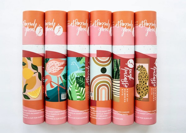 Pink Picasso Paint By Number Kit | Find Your Balance