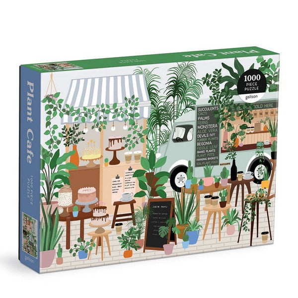 Galison 1000 Piece Puzzle | Plant Cafe