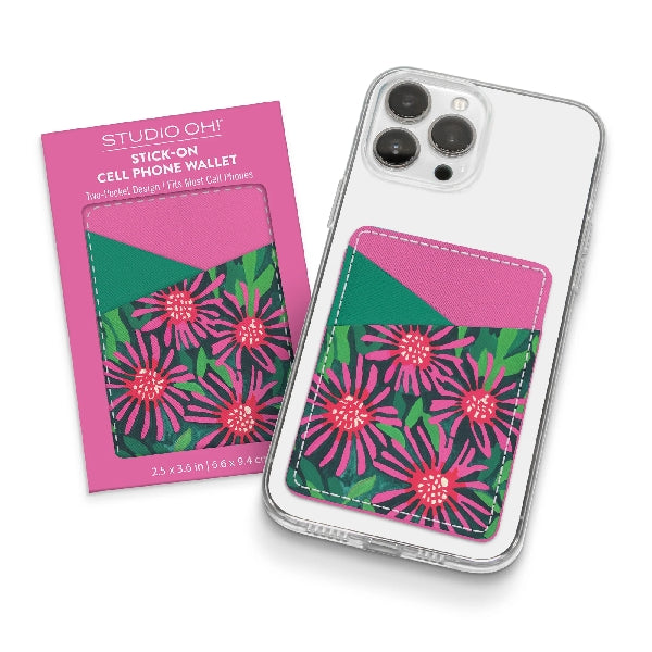 Studio Oh! Stick-On Cellphone Wallet | Poppin' With Ice