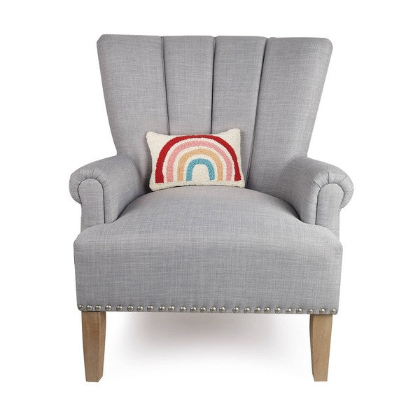 Small Rainbow Hook Pillow