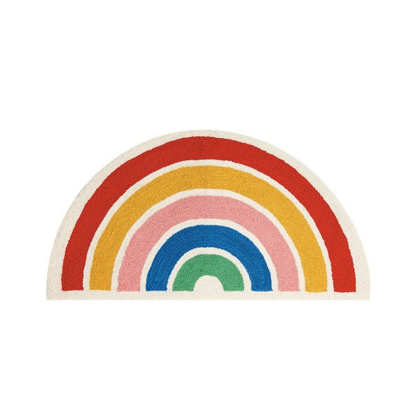 Rainbow Shaped Hook Rug
