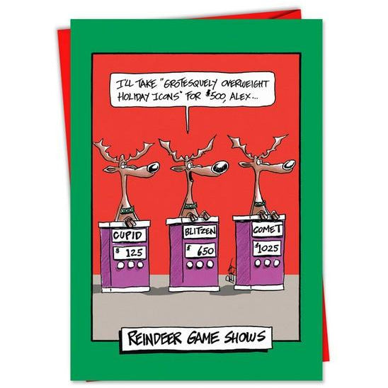 Holiday Icons Christmas Card