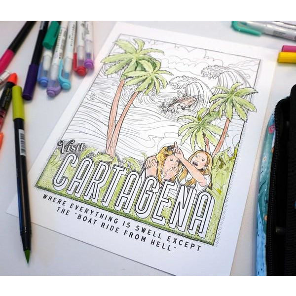 RHONY - Colouring Book