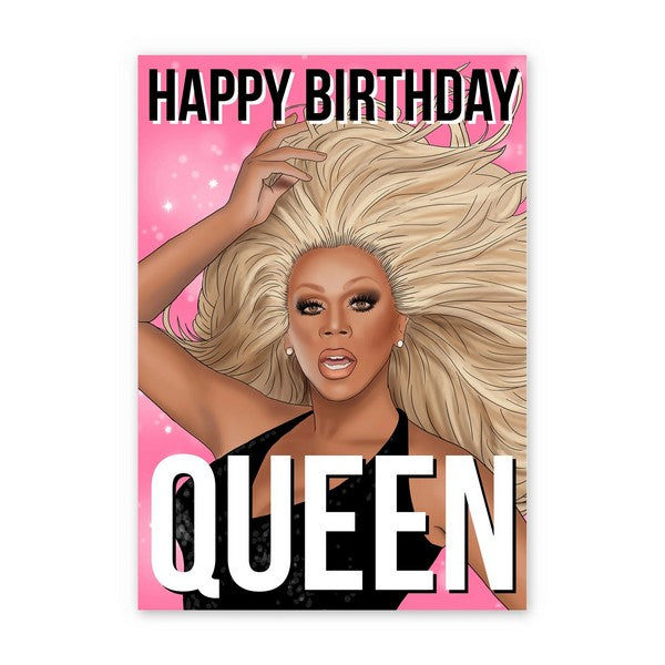 Rupaul Birthday Card
