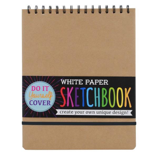 DIY White Paper SKetchbook Large | The Gifted Type