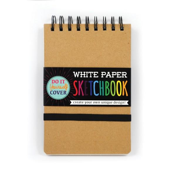 DIY White Paper Sketchbook Small | The Gifted Type