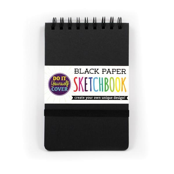 DIY Black Paper Sketchbook Small | The Gifted Type