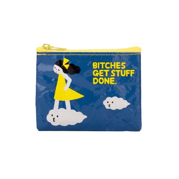 Blue Q Coin Purse Bitches Get Stuff Done | The Gifted Type
