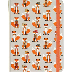 Dapper Foxes Mid-Size Journal