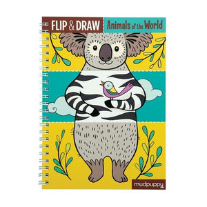 Flip And Draw Animals Of The World | Activity Book | The Gifted Type