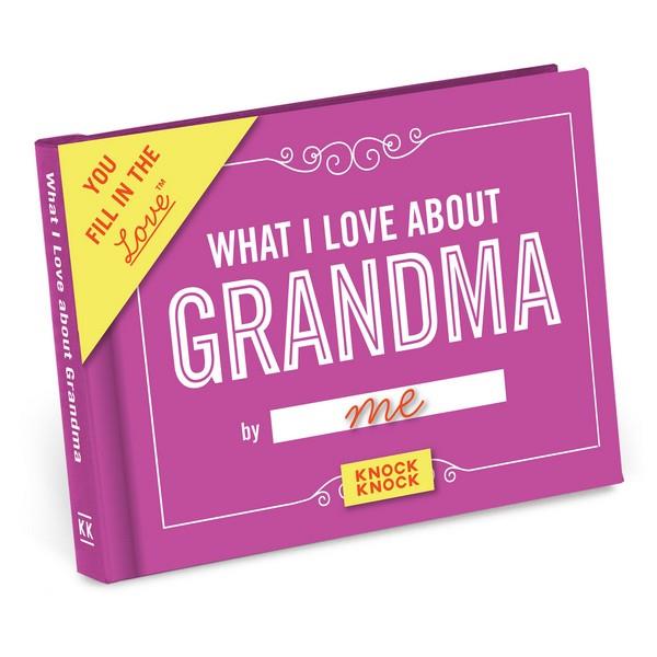 Knock Knock Fill In The Love Journal What I Love About Grandma | The Gifted Type