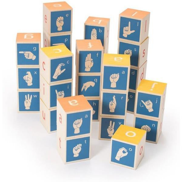 American Sign Language - Uncle Goose Blocks