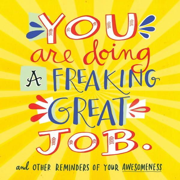 You Are Doing A Freaking Great Job | Creative And DIY Books | The Gifted Type