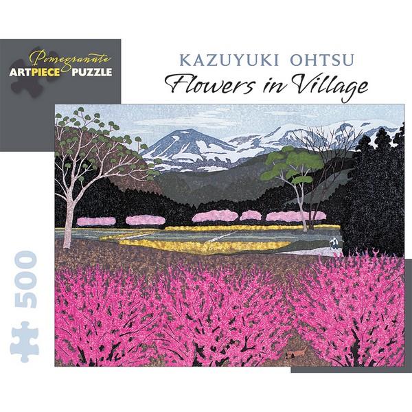 Pomegranate Puzzle Flowers In Village | 500 Pieces | The Gifted Type