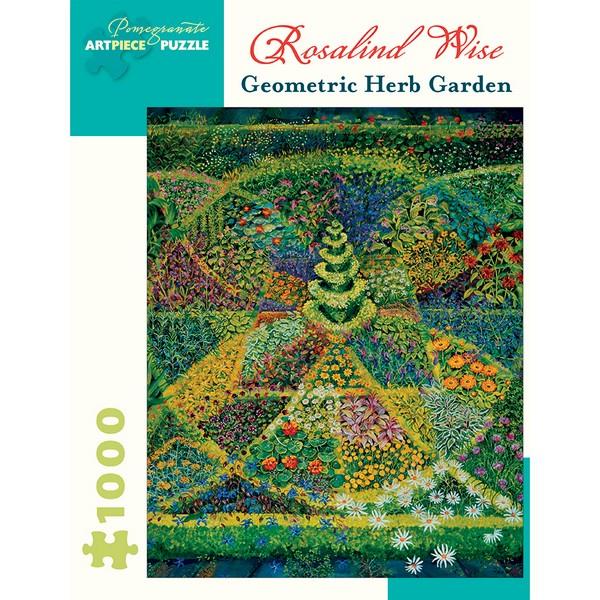 Pomegranate Puzzle Geometric Herb Garden | 1000 Pieces | The Gifted Type