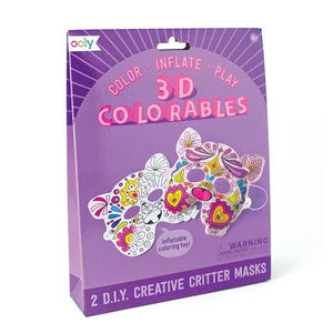 3D Colouring Kit Creative Critter Mask | The Gifted Type