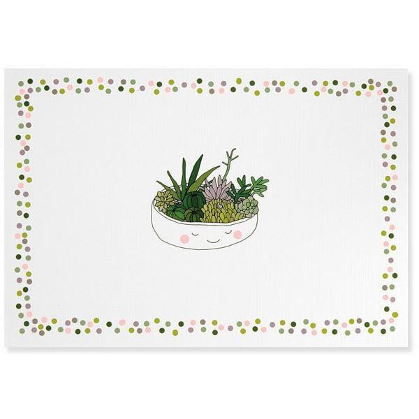 Succulents Blank Notecards