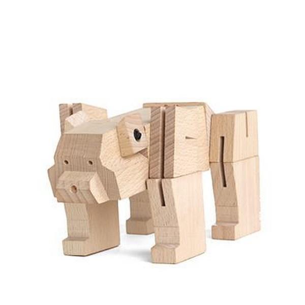 Square Bear Wooden Puzzle - The Gifted Type Ottawa gift shop