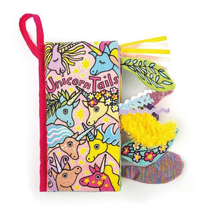 Jellycat Unicorn Tails Soft Book | The Gifted Type