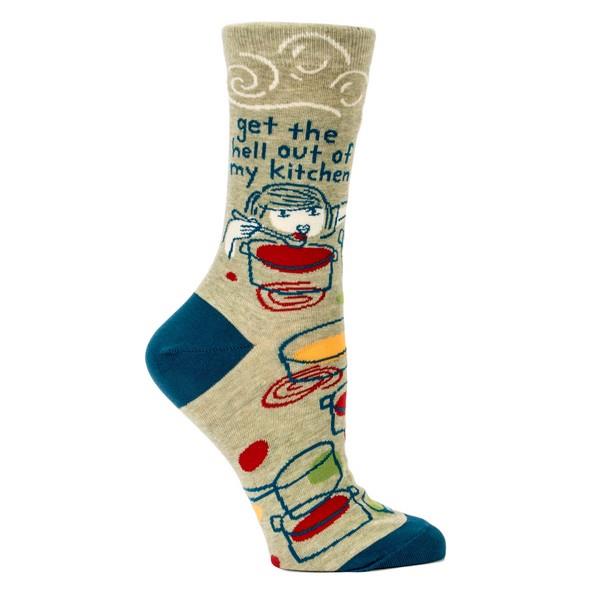 Get The Hell Out - Women's Crew Sock