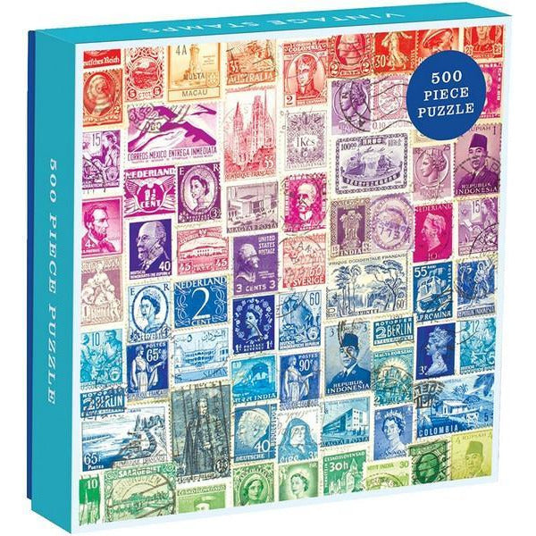 Vintage Stamps - 500 Pieces