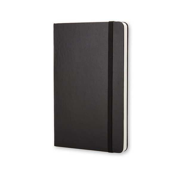 Moleskine Classic Pocket Hardcover Notebook | Black | The Gifted Type